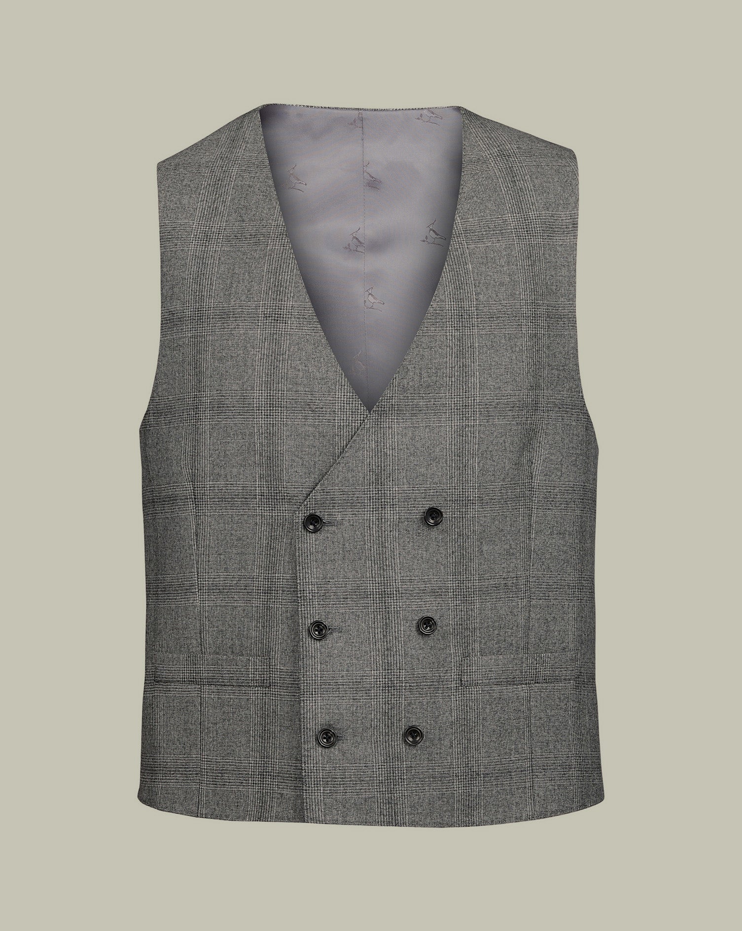 Ultimate Performance Check Vest Grey