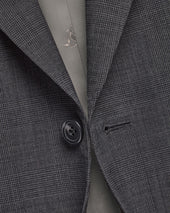 Ultimate Performance Prince Of Wales Suit Jacket Gray