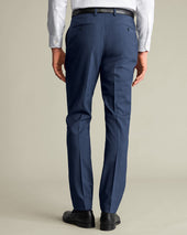 Ultimate Performance Prince Of Wales Suit Pants Ink Blue