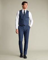 Ultimate Performance Prince Of Wales Vest Ink Blue