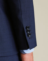 Ultimate Performance Sharkskin Suit Jacket Blue