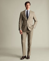 Ultimate Performance Sharkskin Suit - Taupe