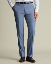 Ultimate Performance Sharkskin Suit Pants – Light Blue