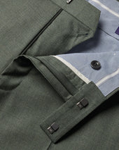 Ultimate Performance Sharkskin Suit Pants Green