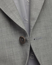 Ultimate Performance Sharkskin Suit Jacket Gray