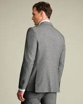 Ultimate Performance Sharkskin Suit Jacket Gray