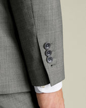 Ultimate Performance Sharkskin Suit Jacket Gray