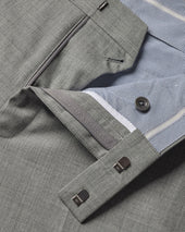 Ultimate Performance Sharkskin Suit Pants Gray