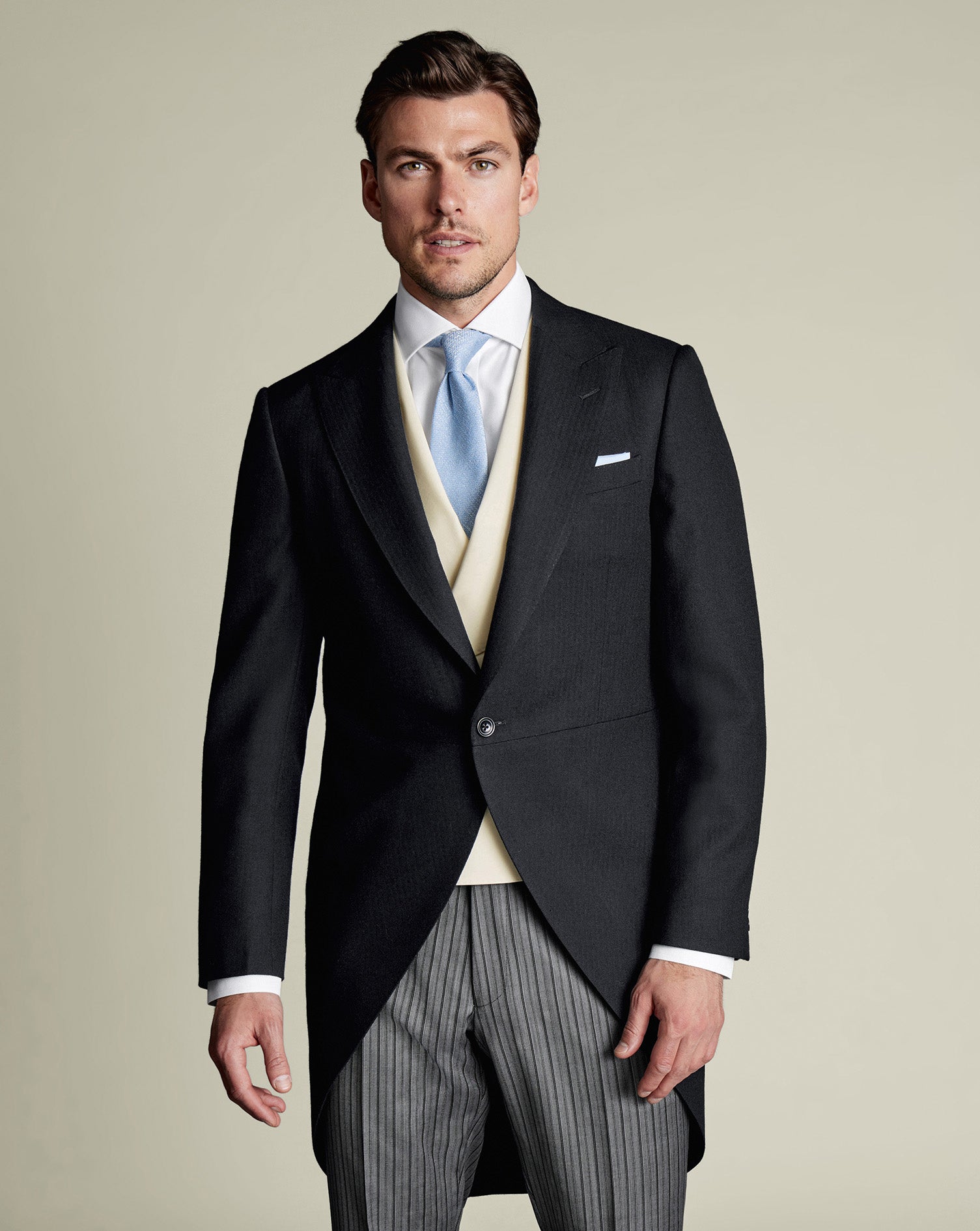 Morning Suit Tail Coat Herringbone