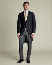 Morning Suit – Black Stripe Pants
