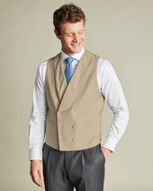 Morning Suit Vest - Sand