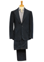 Blue Cotton Suit