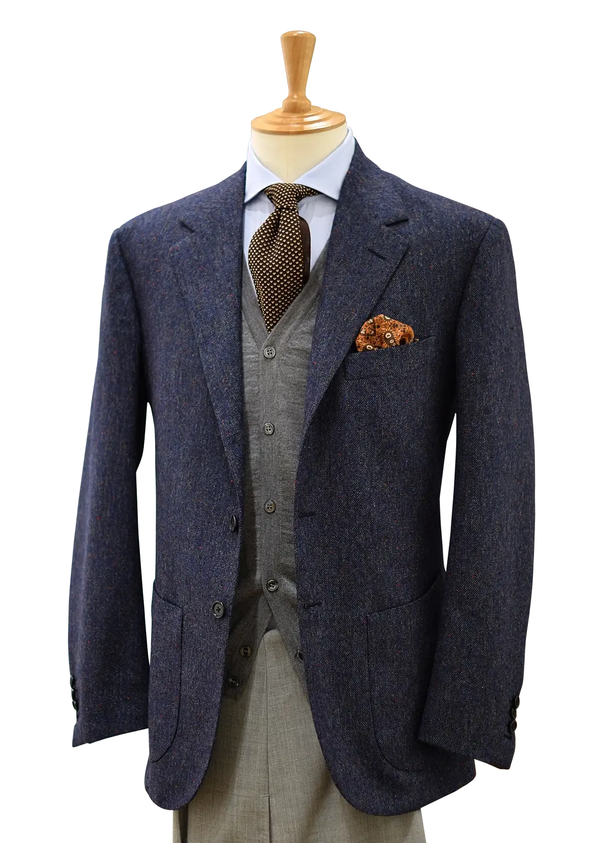 Donegal Wool Single Breasted Jacket