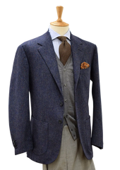 Donegal Wool Single Breasted Jacket