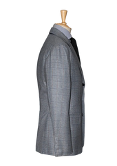 Blue Prince Of Wales Unstructured Jacket