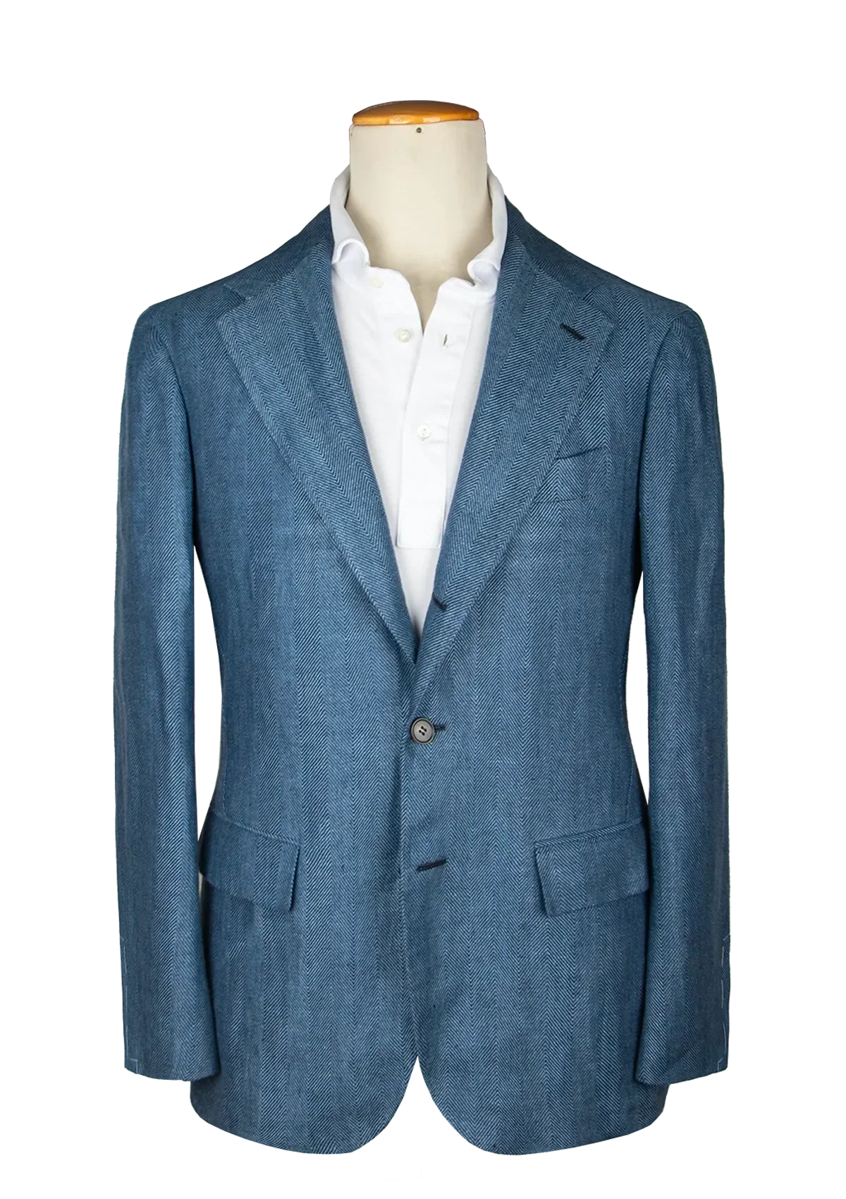 Herringbone Linen Unstructured Jacket