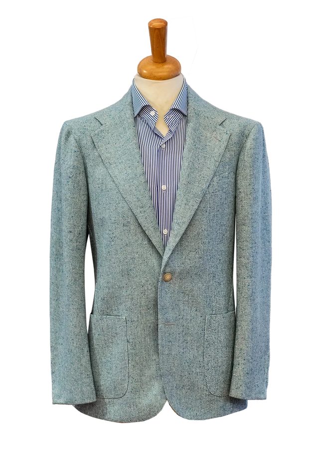 Light Green Unstructured Jacket