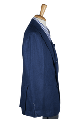 Azure Cashmere Unstructured Jacket
