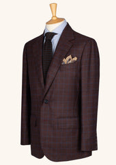 Checked Cashmere Blend Jacket