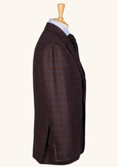 Checked Cashmere Blend Jacket