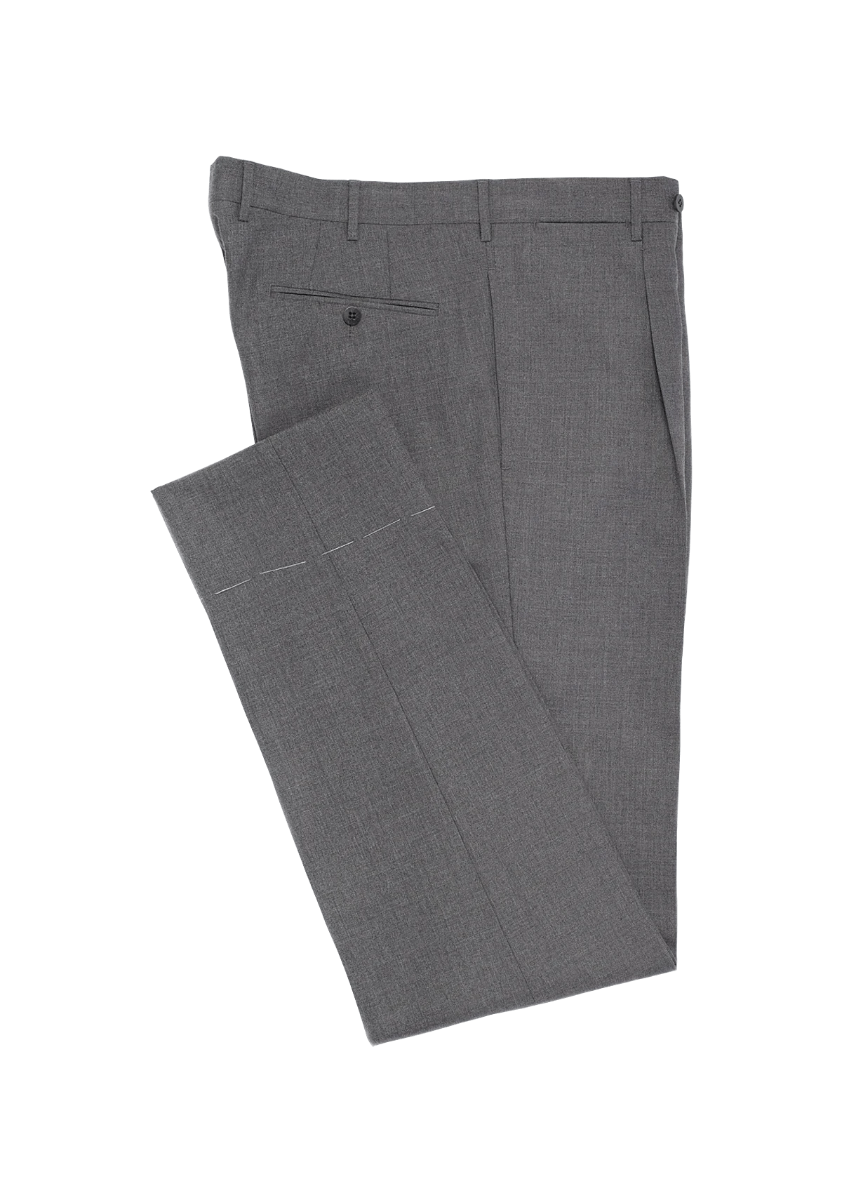 Grey Wool Crispaire Men S Trousers