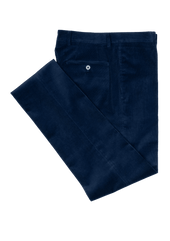 Blue Men's Corduroy Trousers