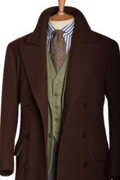Dark Brown Casentino Coat