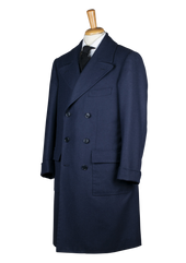 Blue Wool Overcoat