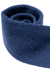 Dark Azure Wool Maglia Tie
