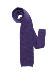 Purple Wool Maglia Tie