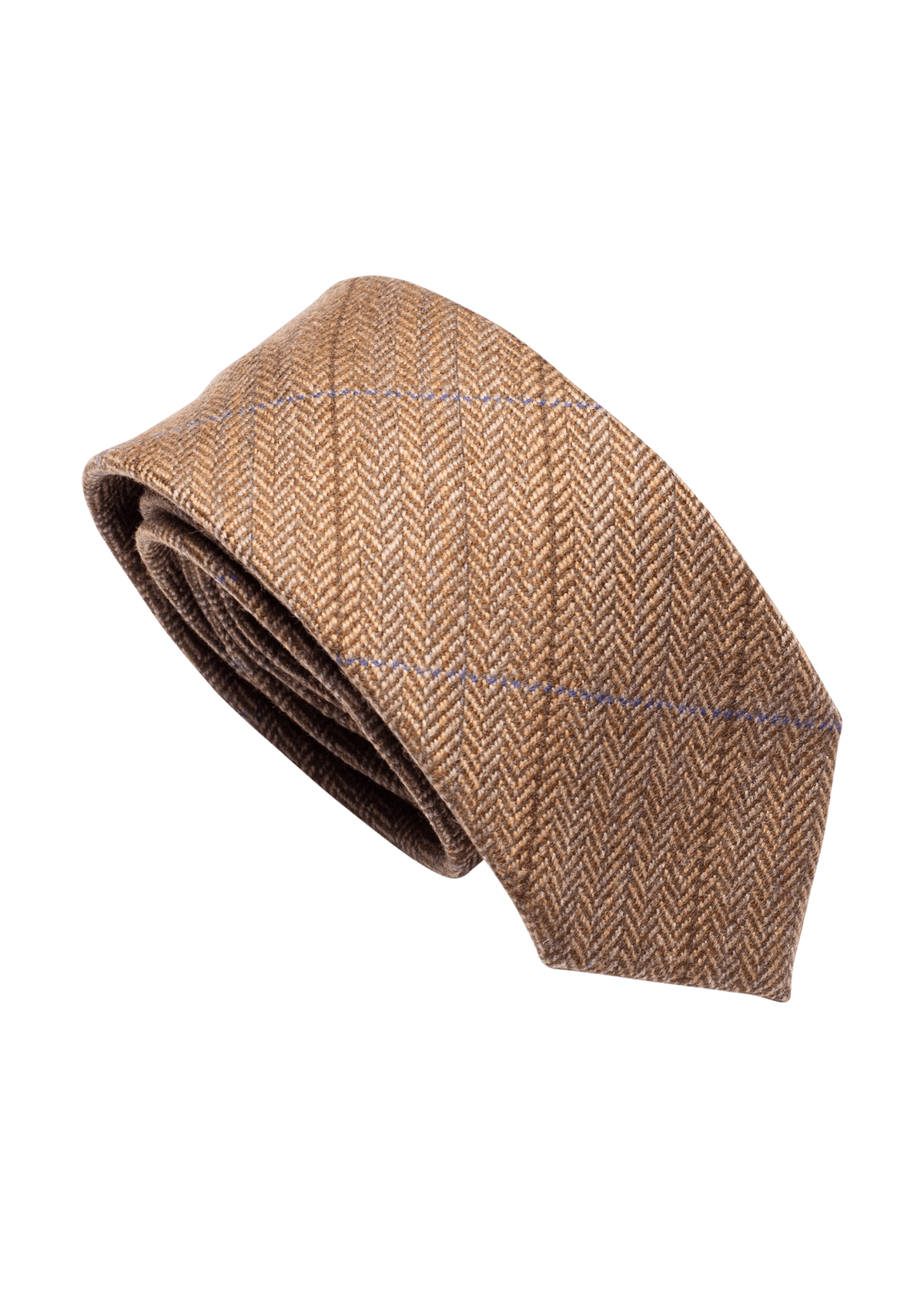 Overcheck Wool Classic Tie Pattern 07