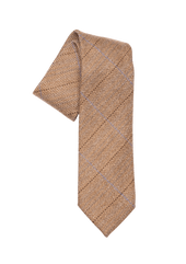 Overcheck Wool Classic Tie Pattern 07