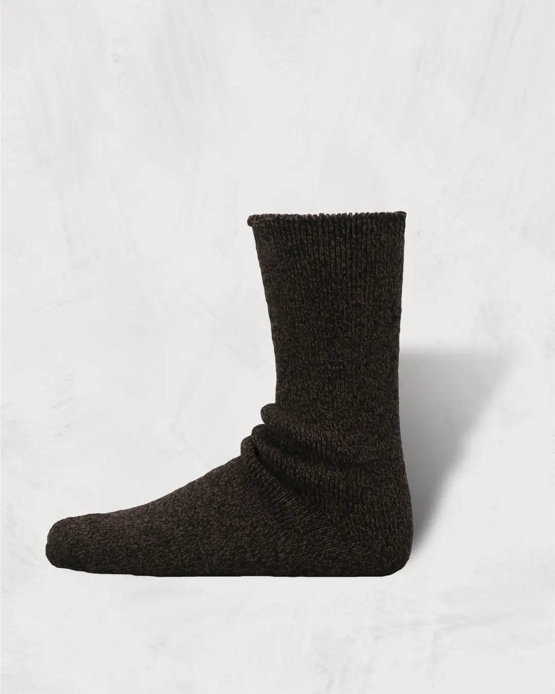 Washable Wool Pile Socks Heather Color