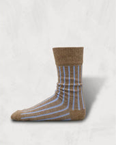 Washable Wool Cotton Needle Out Knit Socks