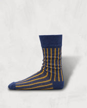 Washable Wool Cotton Needle Out Knit Socks