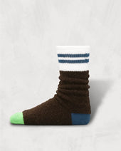 Alpaca Boucle Socks Stripes