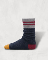 Alpaca Boucle Socks Stripes