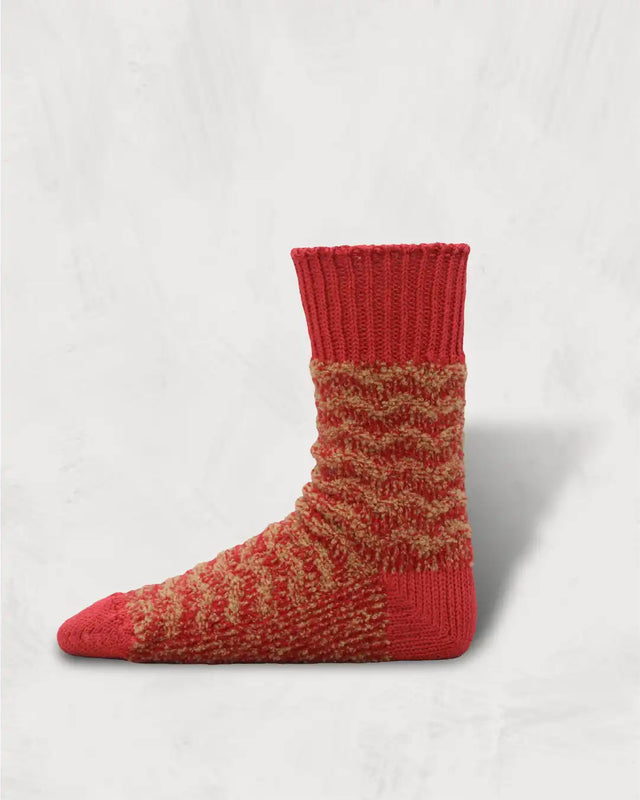 Links Knit Alpaca Boucle Socks