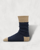 Textured Multi Color Cotton Socks