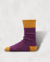Textured Multi Color Cotton Socks