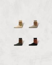 Multi Color Shaggy Socks