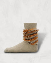 Multi Color Shaggy Socks