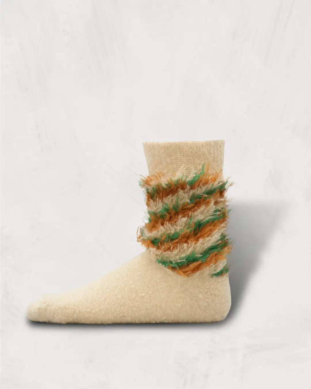 Multi Color Shaggy Socks