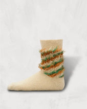 Multi-Color Shaggy Socks
