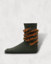 Multi Color Shaggy Socks