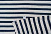 SW10 Breton Striped T-Shirt Ecru / Navy
