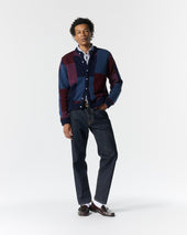 Shetland Patchwork Cardigan
