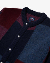 Shetland Patchwork Cardigan