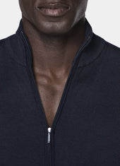 Merino Zip Cardigan