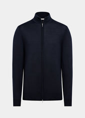 Merino Zip Cardigan